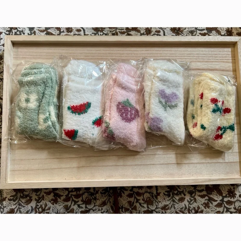 Pack of 5 Fuzzy Socks